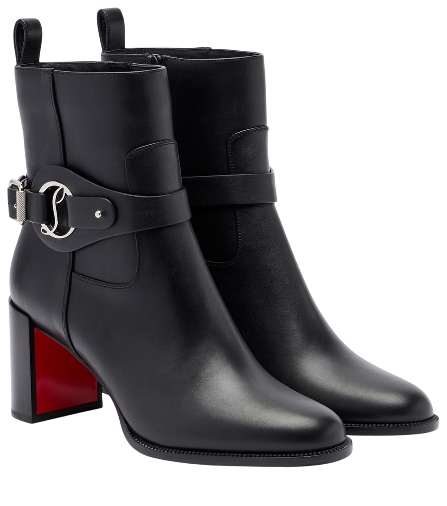 Christian Louboutin Dianouchette 70 leather ankle boots