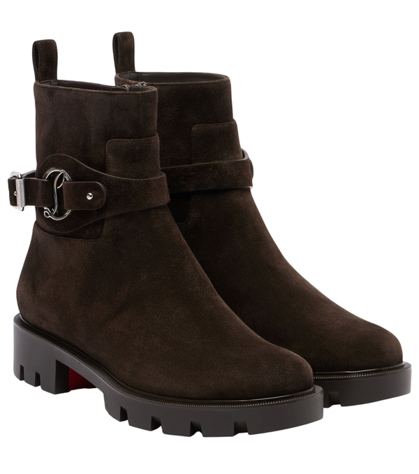 Christian Louboutin Dianouchette suede ankle boots