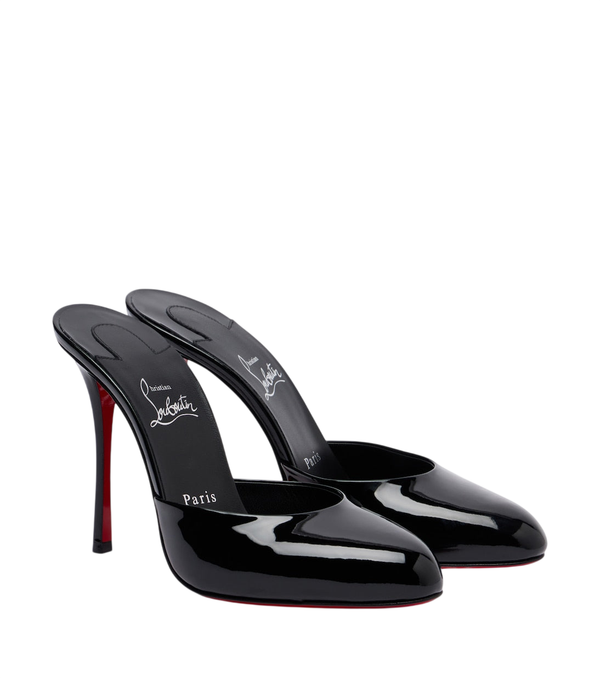 Christian Louboutin Dolly patent leather mules