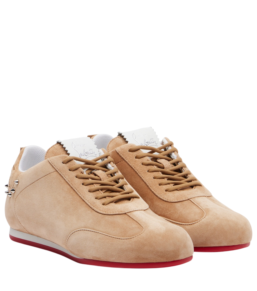 Ténis de camurça Eleonora Christian Louboutin