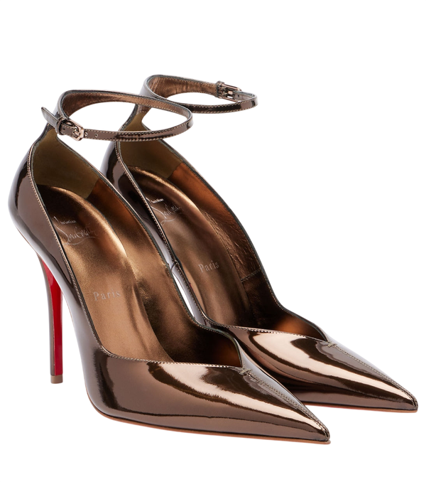 Zapatos de tacón Christian Louboutin Erozee 100 en charol