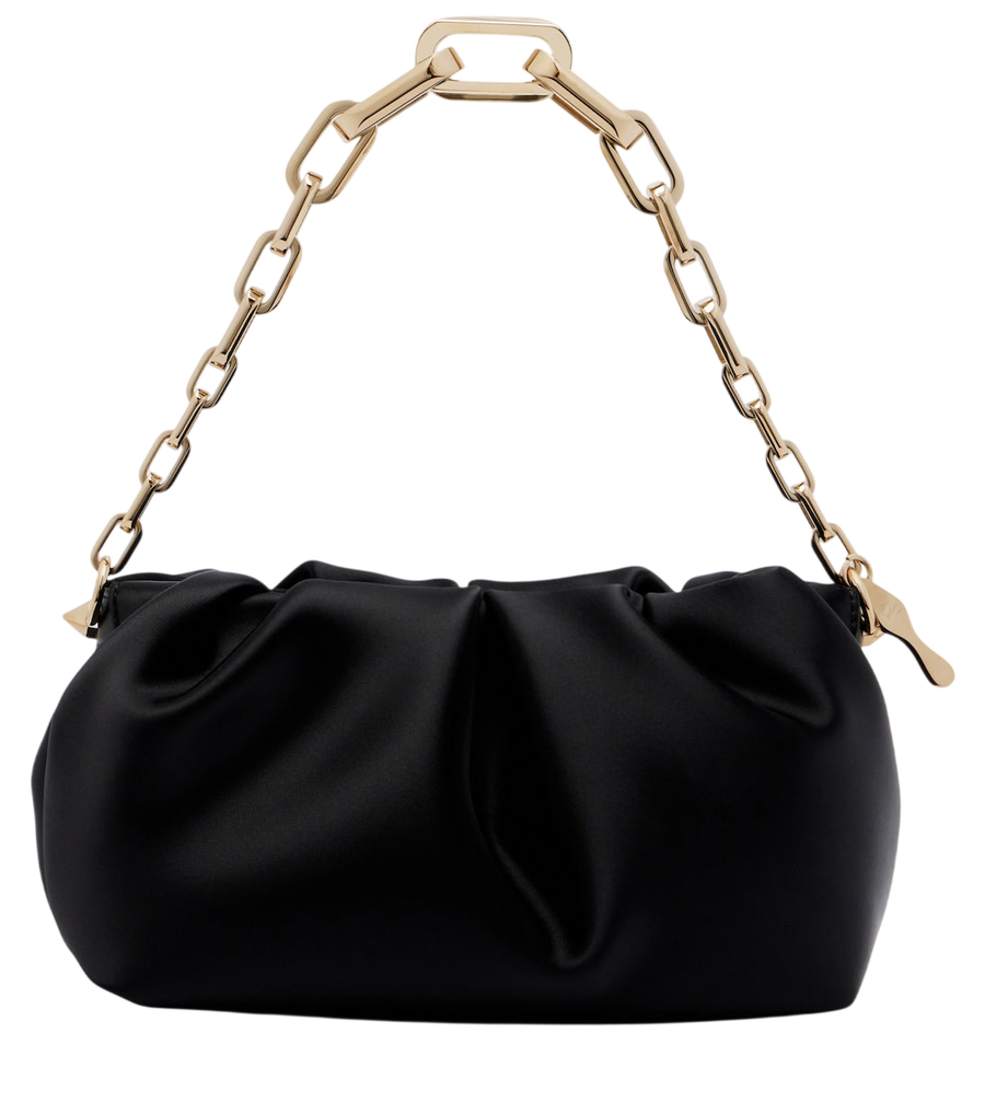 Christian Louboutin Eva Small satin shoulder bag