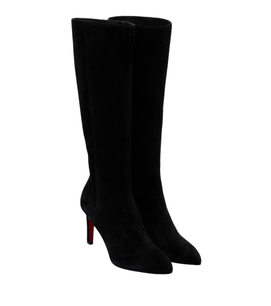 Christian Louboutin Fannylove suede knee-high boots