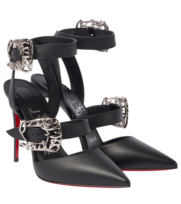 Stilettos Giddylina 100 de piel de Christian Louboutin