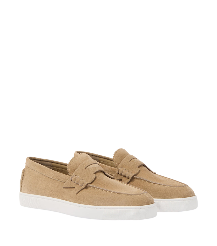 Christian Louboutin Harold suede slip-on shoes