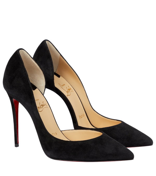 Christian Louboutin Décolleté Iriza 100 in camoscio