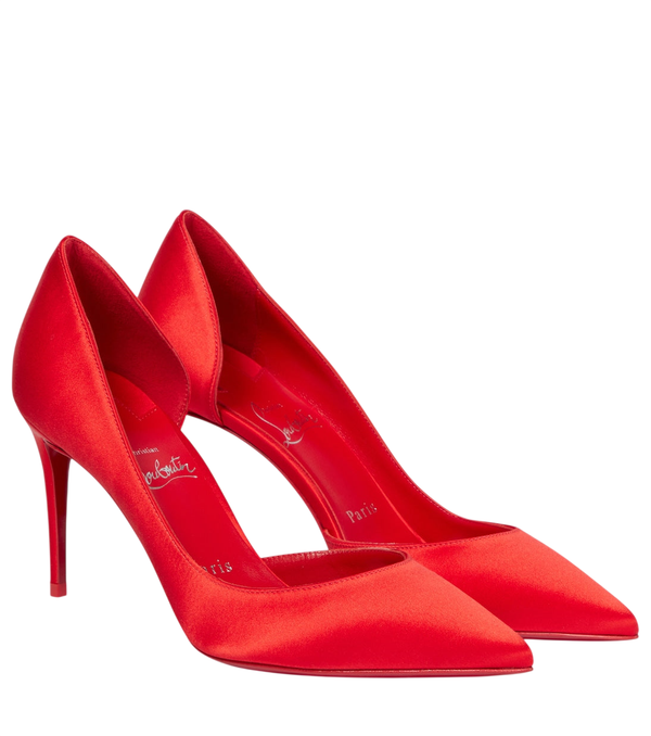 Christian Louboutin Décolleté Iriza in raso di seta