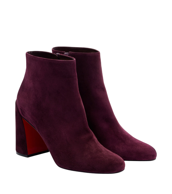 Christian Louboutin Jane 85 suede ankle boots