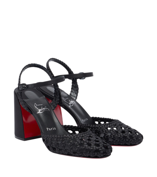 Zapatos de salón Jane de satén crepé de Christian Louboutin