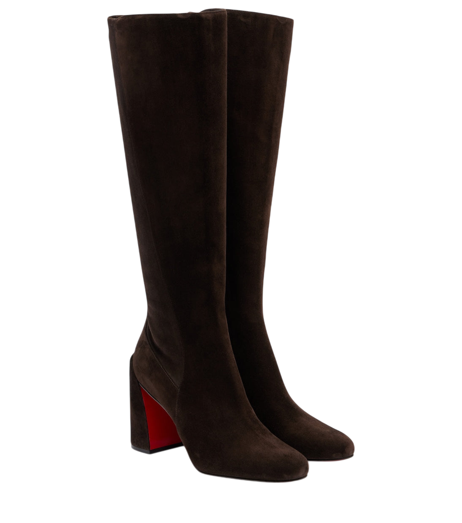 Christian Louboutin Jane suede knee-high boots