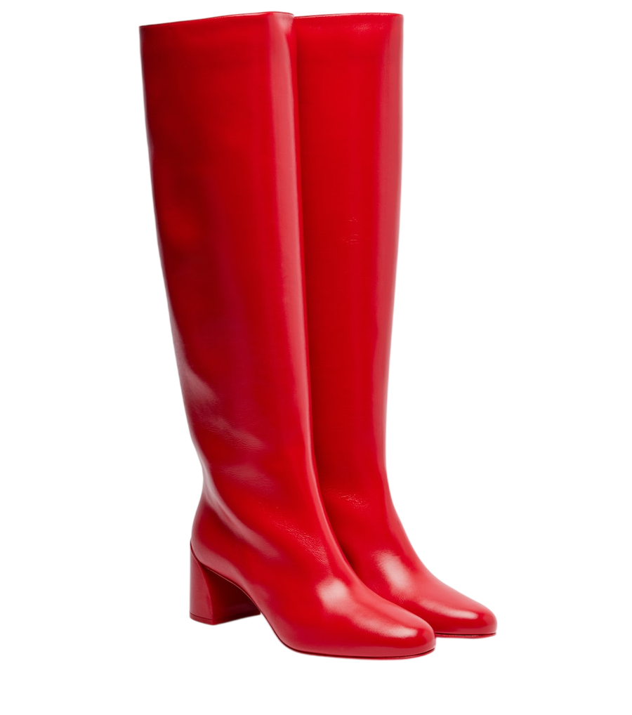 Christian Louboutin Janitta 55 leather knee-high boots