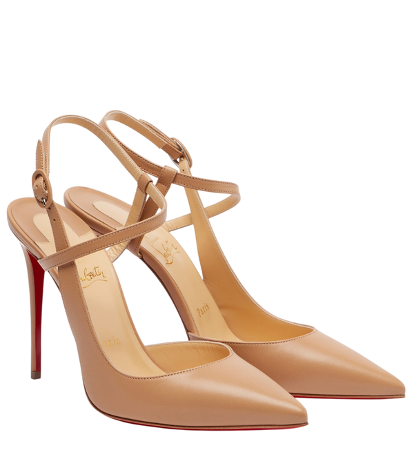 Escarpins d'Orsay Jenlove 100 en cuir Christian Louboutin