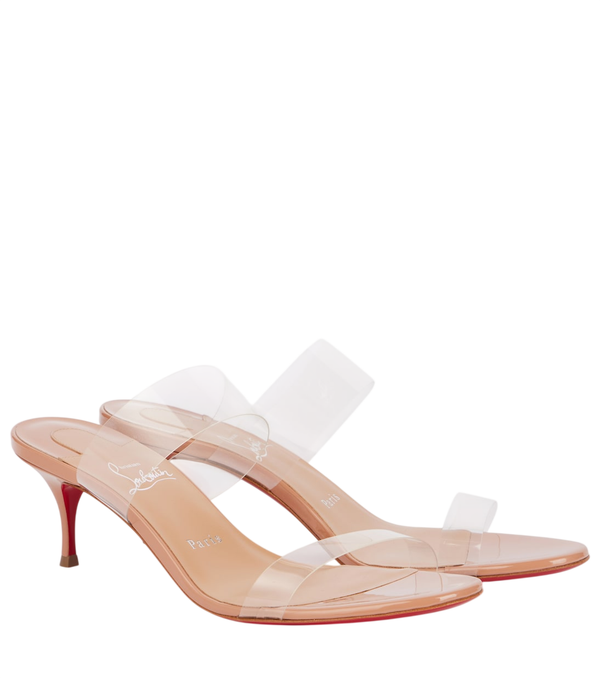 Christian Louboutin Just Nothing 55 PVC sandals