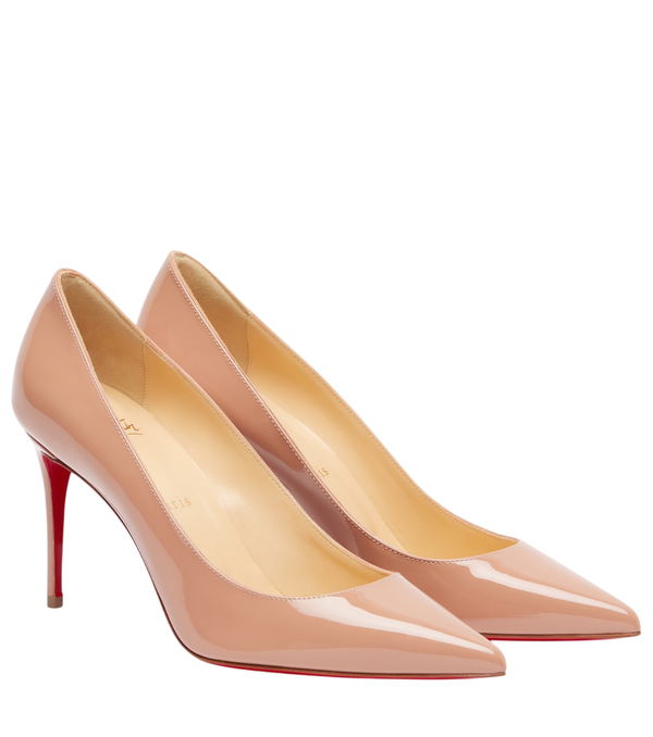 Christian Louboutin Kate 85 décolleté in pelle verniciata