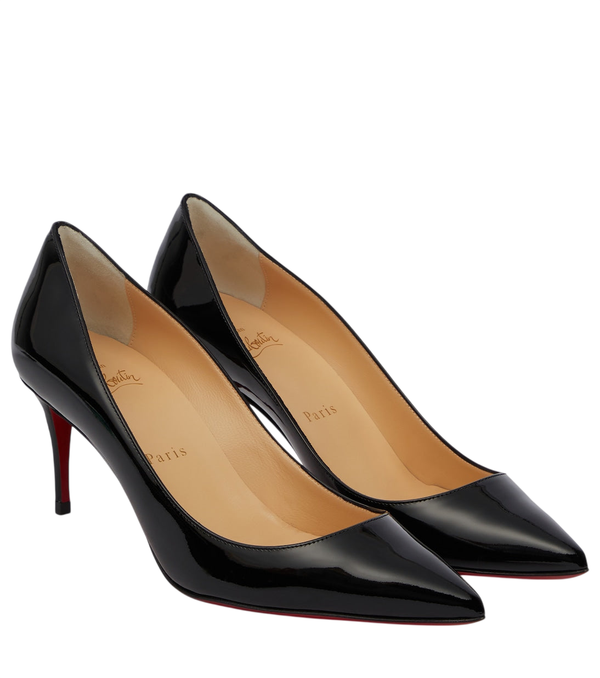 Christian Louboutin Décolleté Kate in pelle verniciata