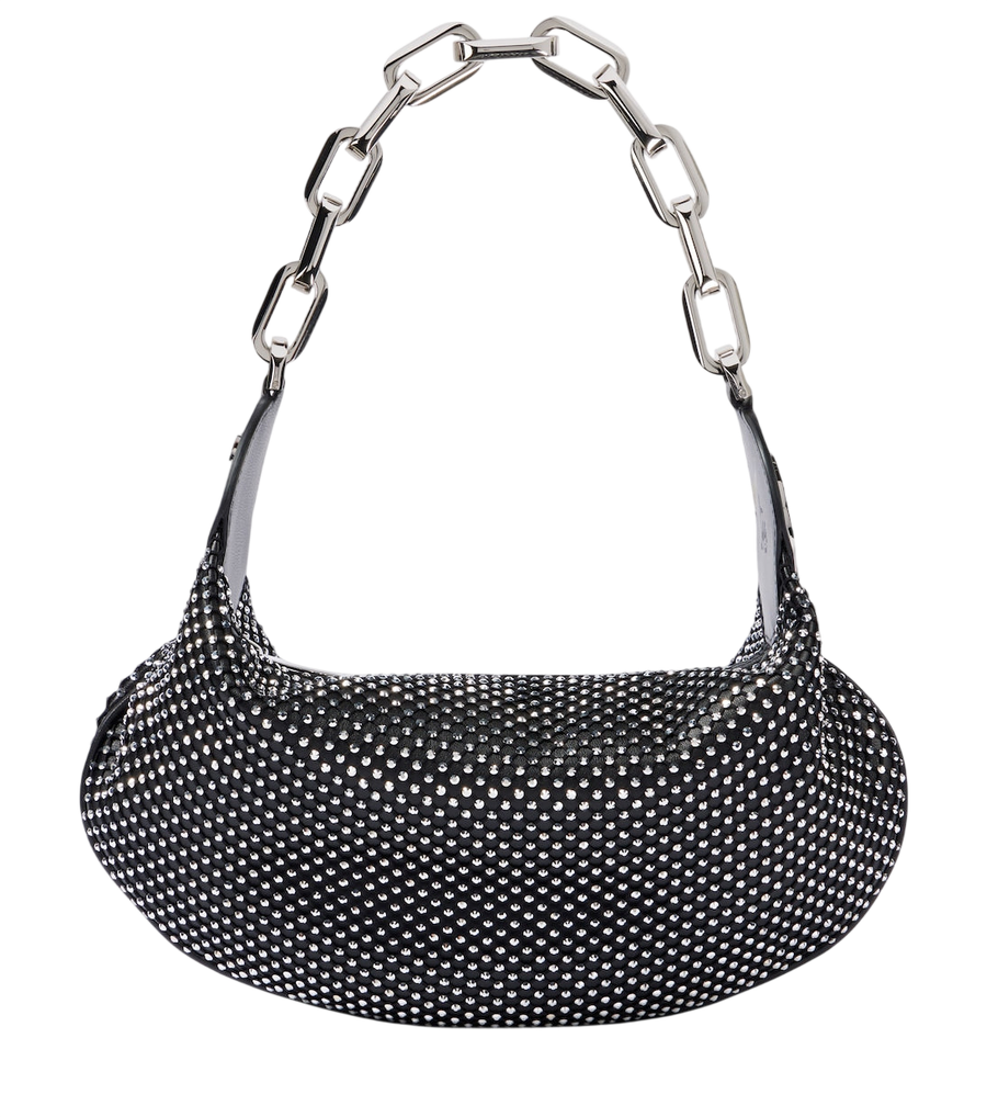 Christian Louboutin Le 54 embellished leather shoulder bag
