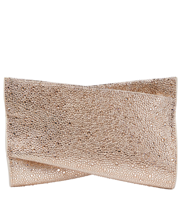 Clutch pequeño con adornos Loubitwist de Christian Louboutin