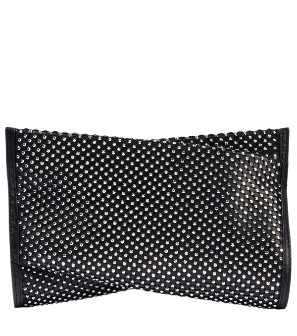 Christian Louboutin Pochette piccola in pelle decorata Loubitwist