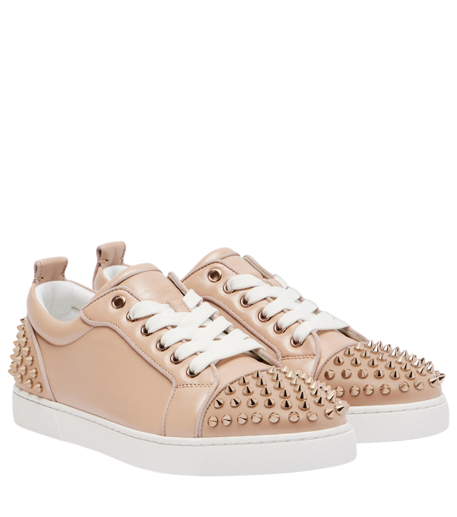 Christian Louboutin Louise Junior Spikes leather sneakers