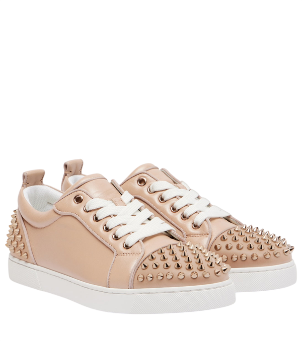 Christian Louboutin Louise Junior Spikes leather sneakers