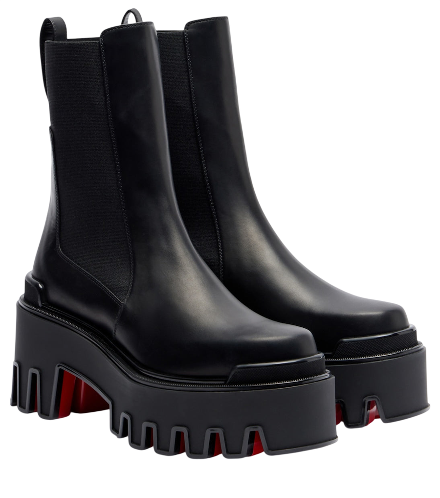 Christian Louboutin Marchacroche leather Chelsea boots