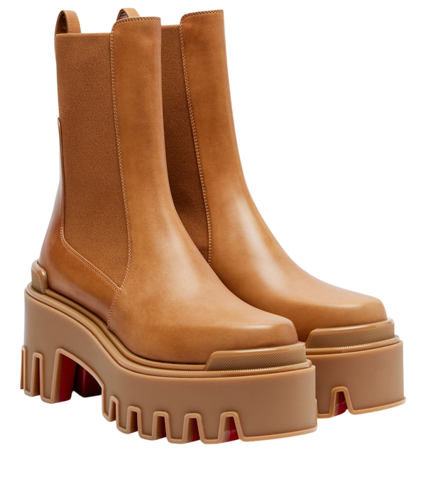 Christian Louboutin Marchacroche leather Chelsea boots