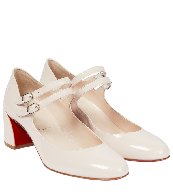 Christian Louboutin Décolleté Miss Jane in pelle verniciata