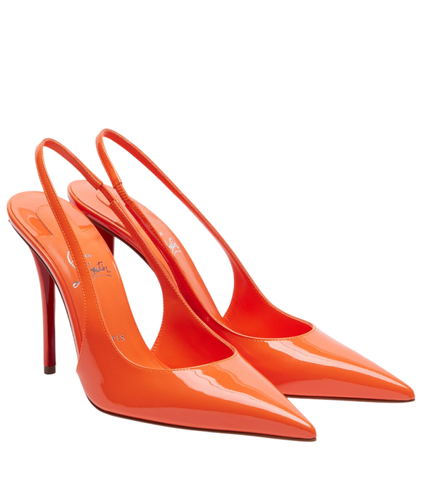 Christian Louboutin Sapatos de salto alto Miss Z 100 em couro envernizado