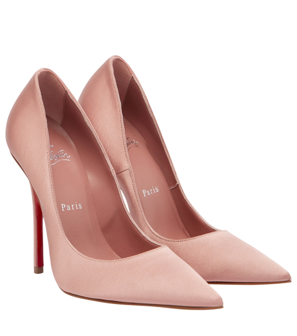Escarpins Miss Z 120 en satin crêpe Christian Louboutin