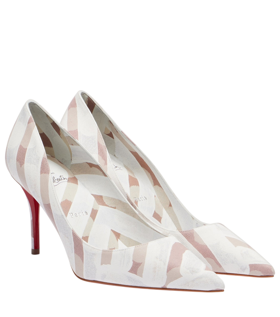 Christian Louboutin Sapatos de salto Miss Z 80 estampados