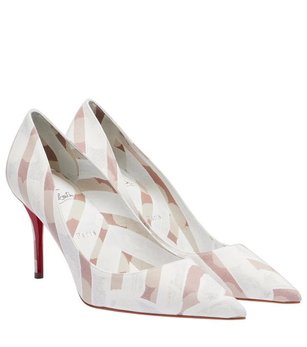 Christian Louboutin Miss Z 80 printed pumps