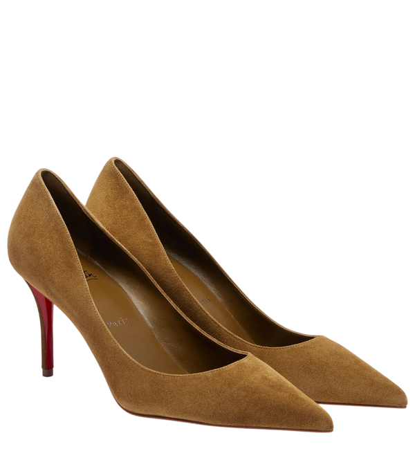 Zapatos de salón Christian Louboutin Miss Z 80 de ante