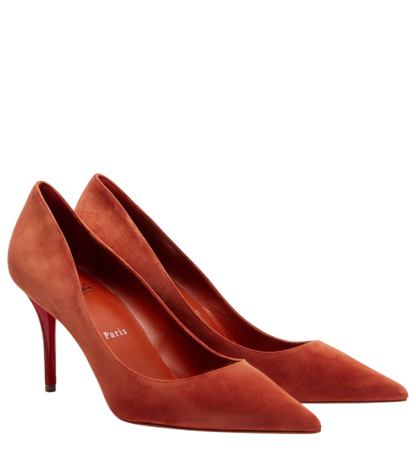 Zapatos de salón Christian Louboutin Miss Z 80 de ante