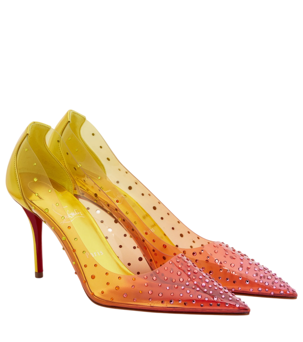Christian Louboutin Miss Z Degrastrass 80 PVC pumps