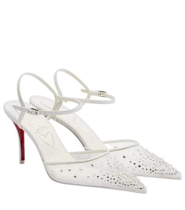Christian Louboutin Décolleté slingback decorate Miss Z