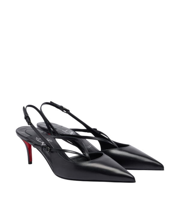 Christian Louboutin Miss Z leather slingback pumps