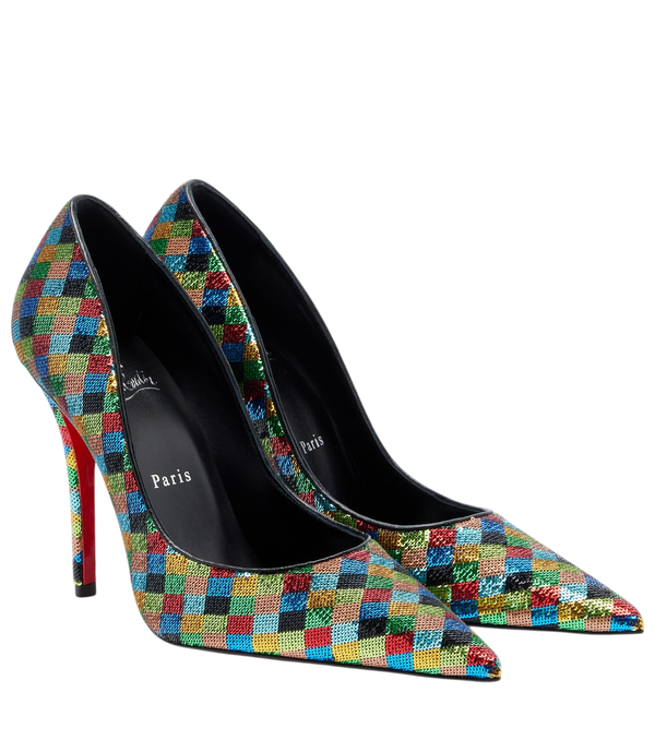 Christian Louboutin Sapatos de salto alto com lantejoulas Miss Z