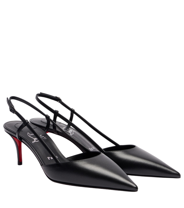 Escarpins slingback à bride arrière Miss Z Sling 60 en cuir Christian Louboutin