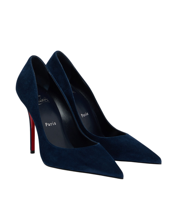 Zapatos de tacón de gamuza Miss Z de Christian Louboutin