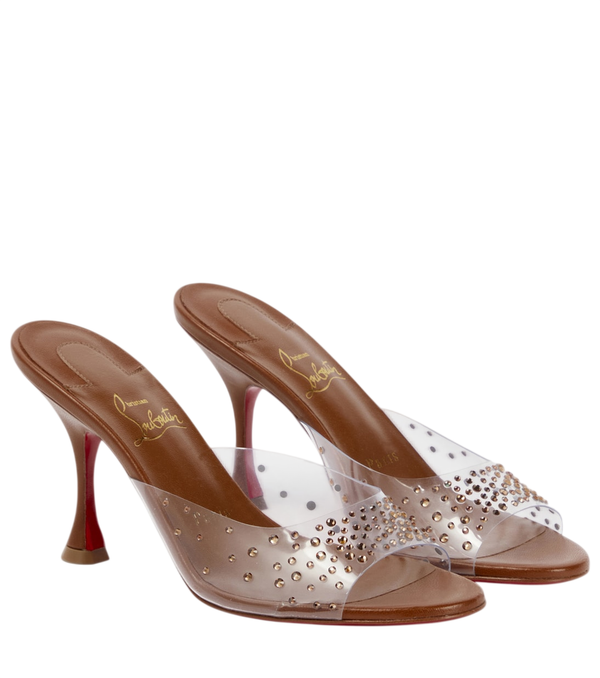 Christian Louboutin Nudes Degramule embellished mules