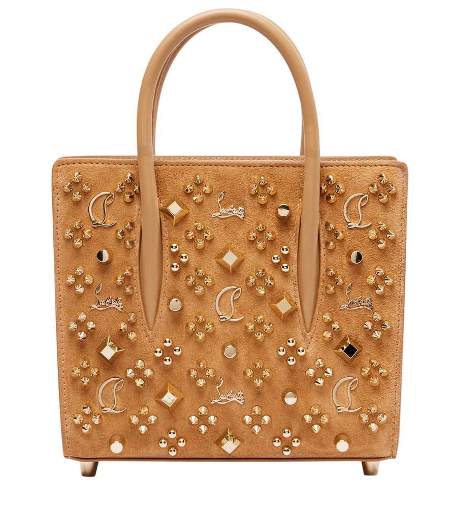 Christian Louboutin Paloma studded suede tote bag