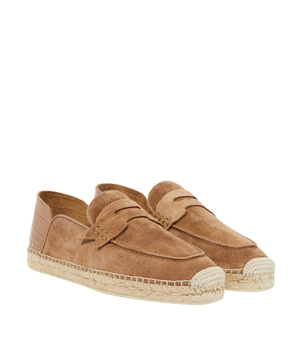 Christian Louboutin Paquepapa No Back suede espadrillas