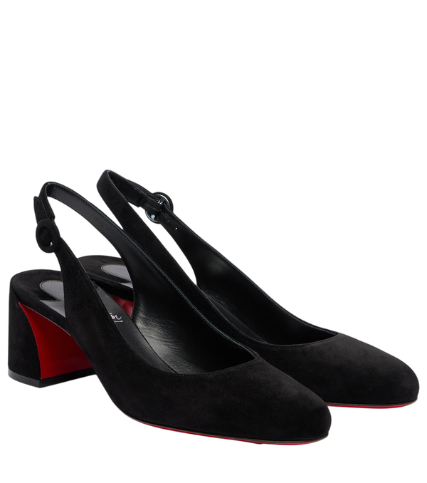 Zapatos de salón destalonados So Jane 55 de ante de Christian Louboutin