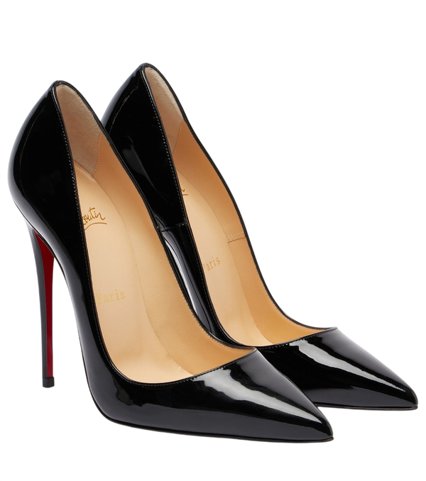 Christian Louboutin Décolleté So Kate 120 in pelle verniciata