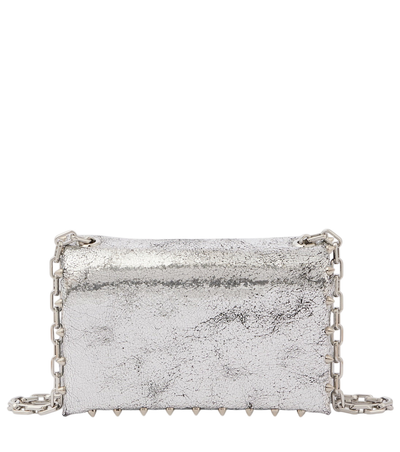 Christian Louboutin Spiked metallic leather crossbody bag [white-bg-v2:cd828755-eb40-4f29-90cf-a76ee0d84ce0]