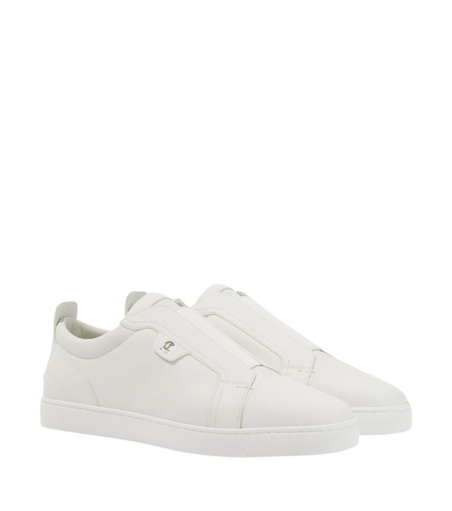 Christian Louboutin St Louis leather slip-on sneakers