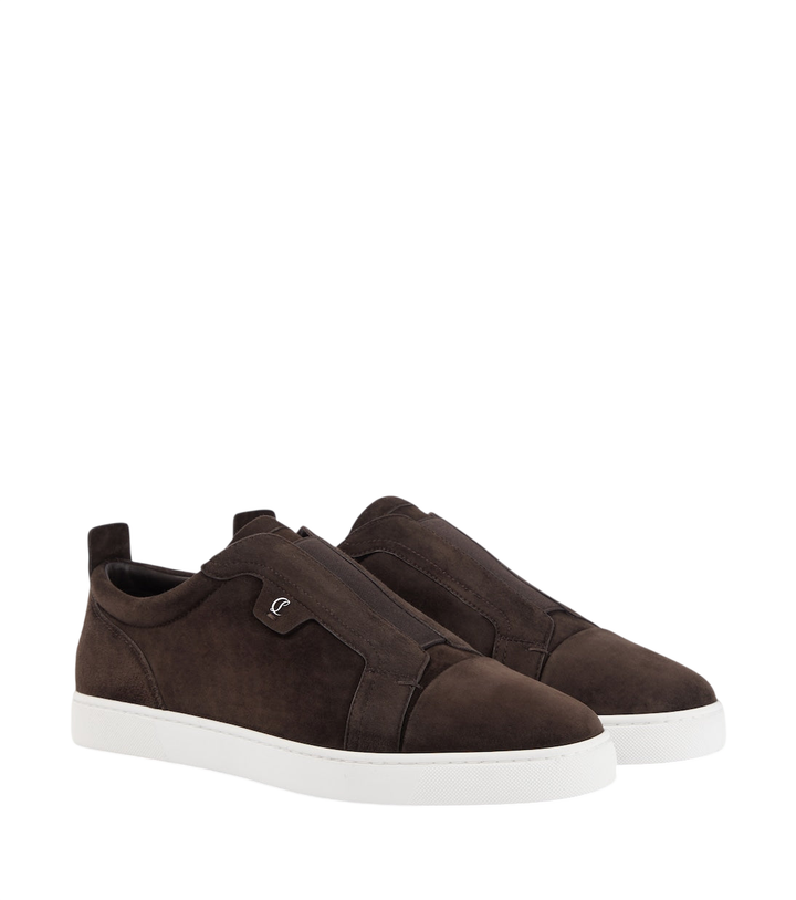 Christian Louboutin St Louis suede slip-on sneakers [white-bg-v2:db6e00c5-9b56-4574-9647-4864285adac1]