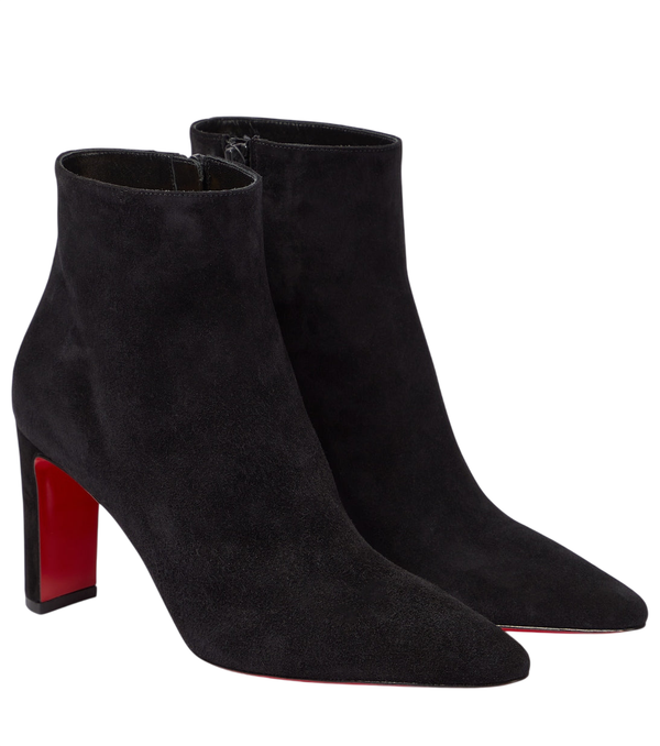 Christian Louboutin Suprabooty 85 suede ankle boots