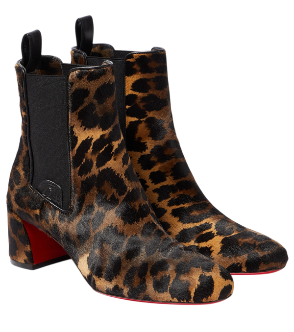 Christian Louboutin Turelastic leather ankle boots