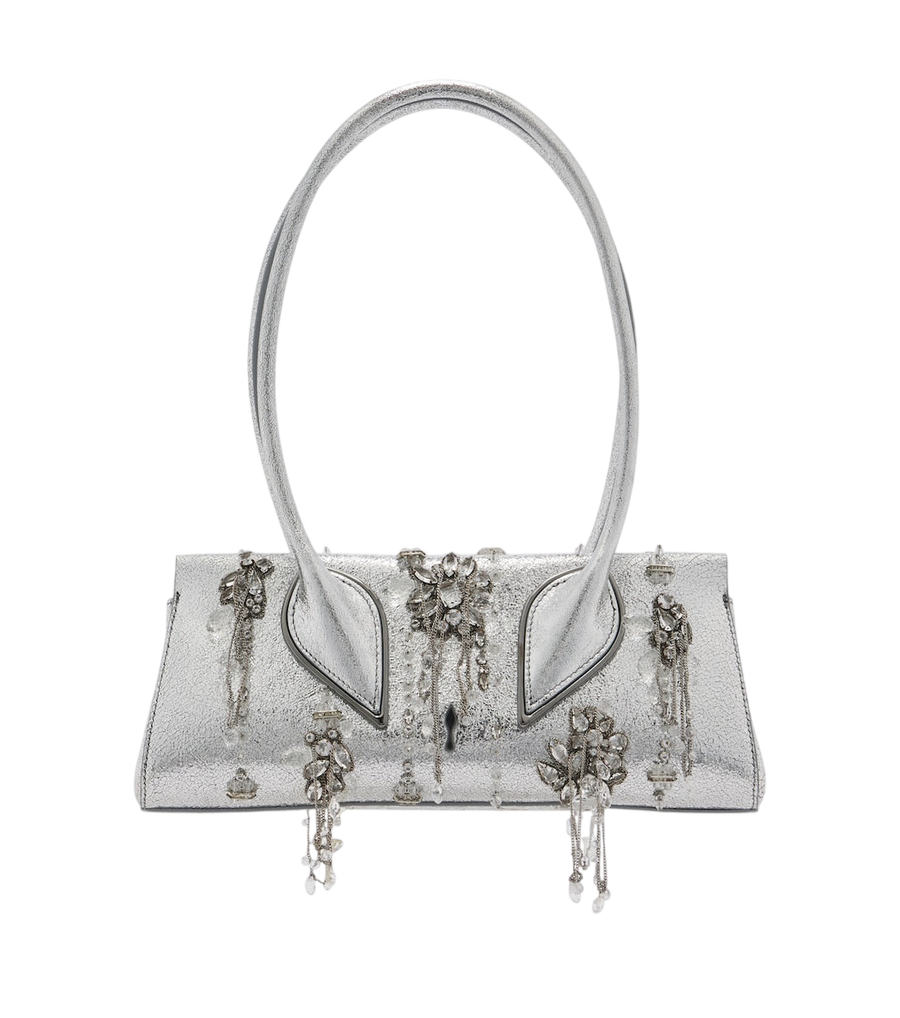 Christian Louboutin Venus Small embellished leather shoulder bag